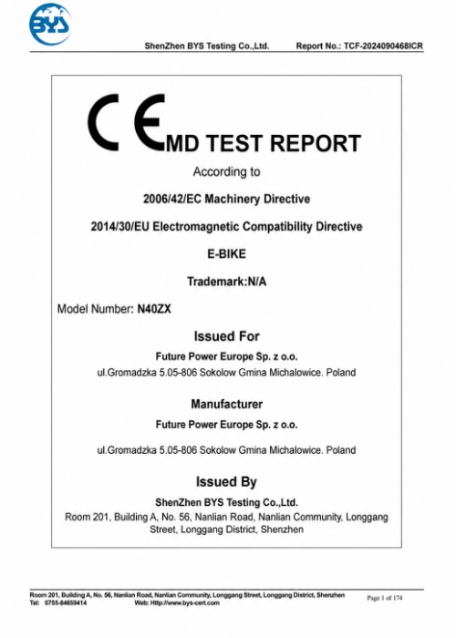 Certification